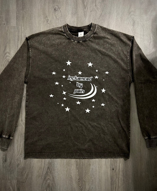 The Weight Is Over: Long Sleeve (Dark Ash Grey)